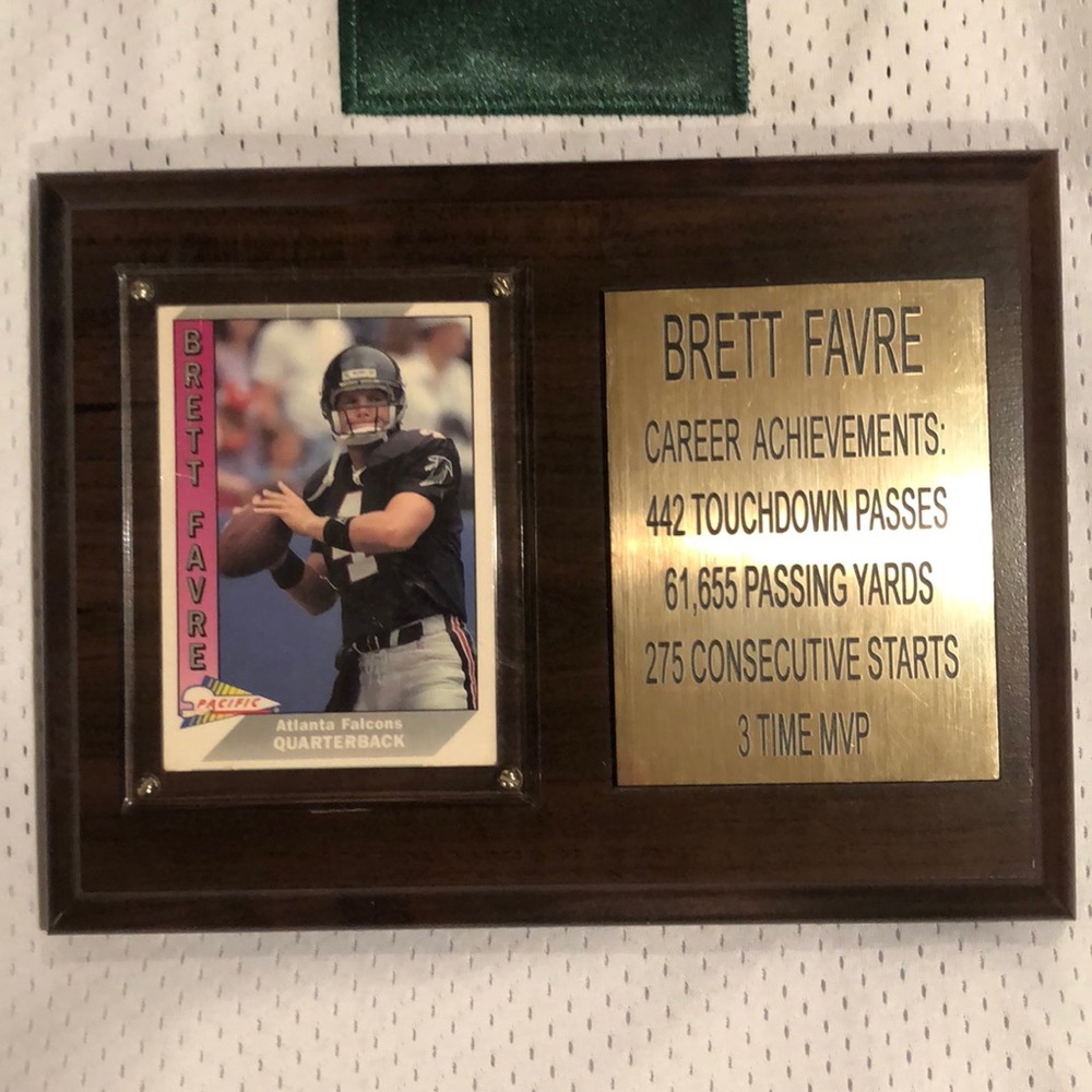 ❌SOLD❌SOLD❌Favre Authentic Jersey/Rookie Card JET - Picture 6 of 10